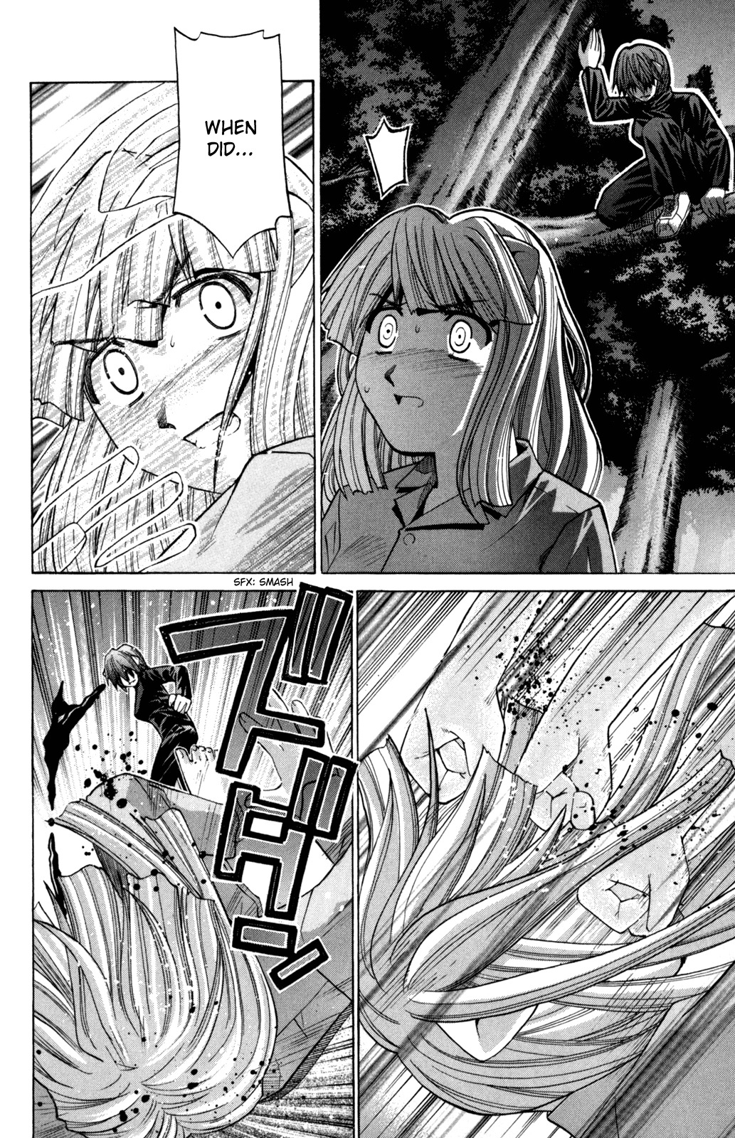 Elfen Lied Chapter 88 page 14 - Chapter 88: Memories and Gunshots