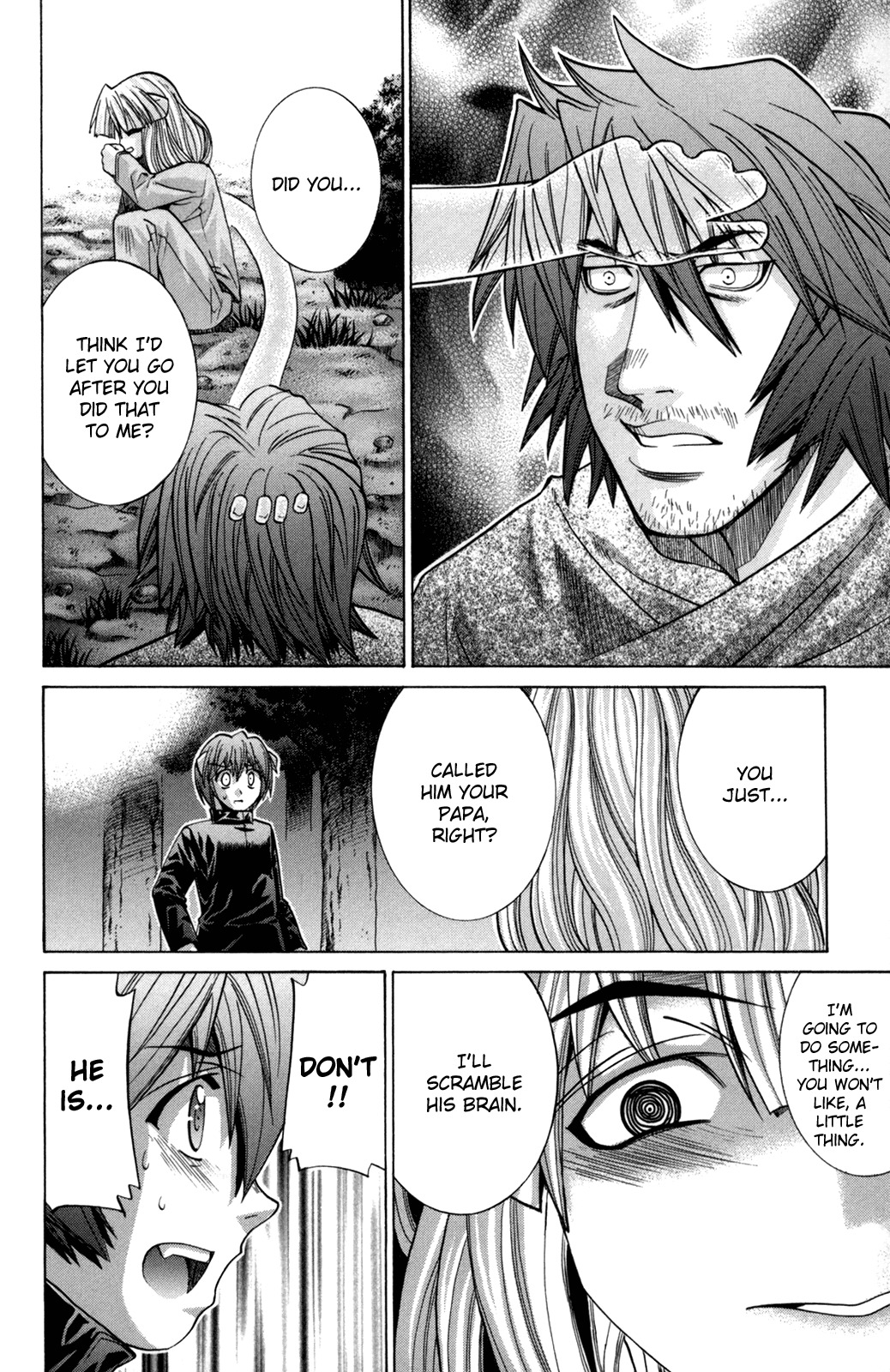 Elfen Lied Chapter 88 page 18 - Chapter 88: Memories and Gunshots