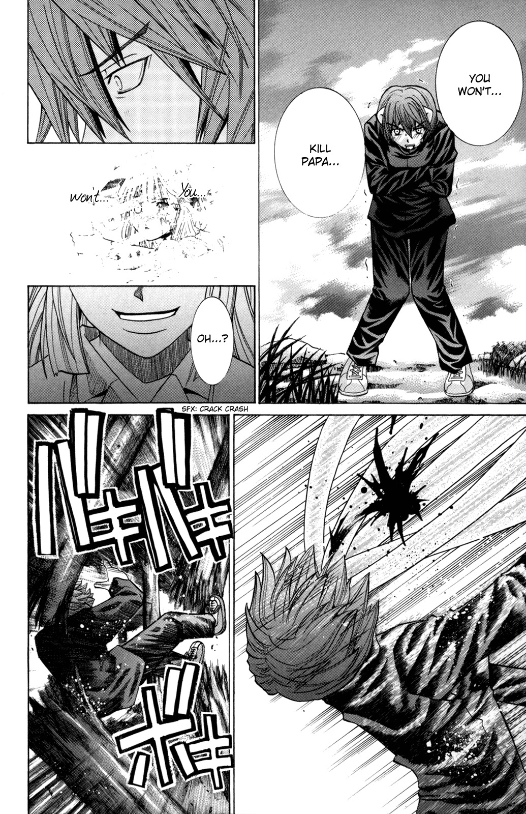 Elfen Lied Chapter 88 page 22 - Chapter 88: Memories and Gunshots