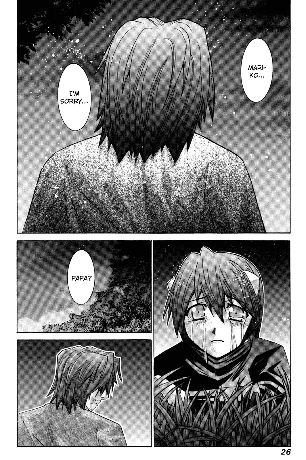 Elfen Lied Chapter 88 page 30 - Chapter 88: Memories and Gunshots