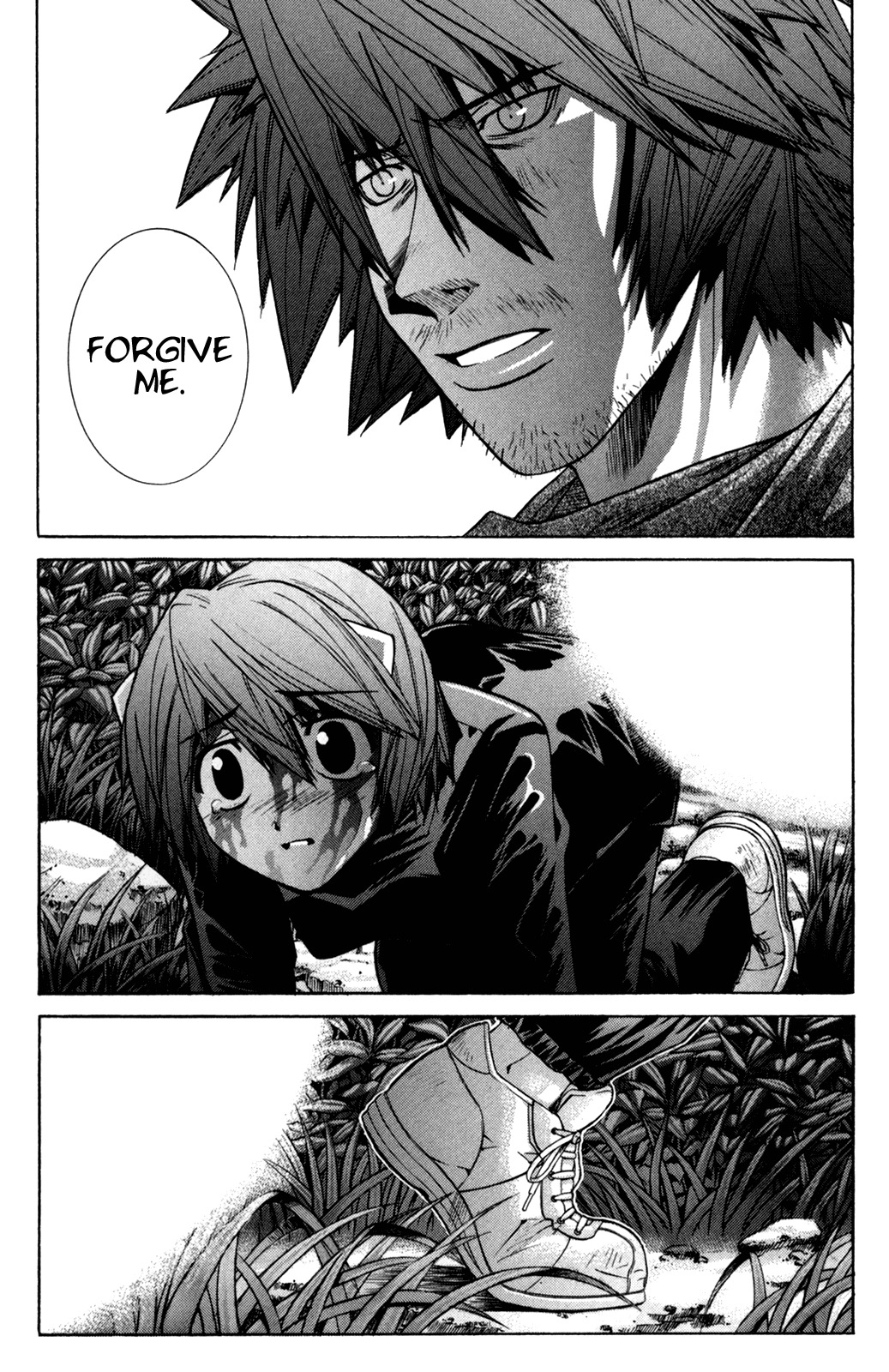 Elfen Lied Chapter 88 page 32 - Chapter 88: Memories and Gunshots
