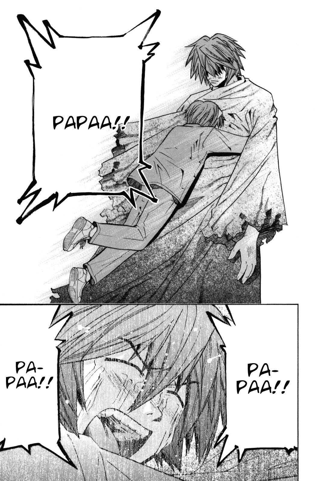 Elfen Lied Chapter 88 page 33 - Chapter 88: Memories and Gunshots