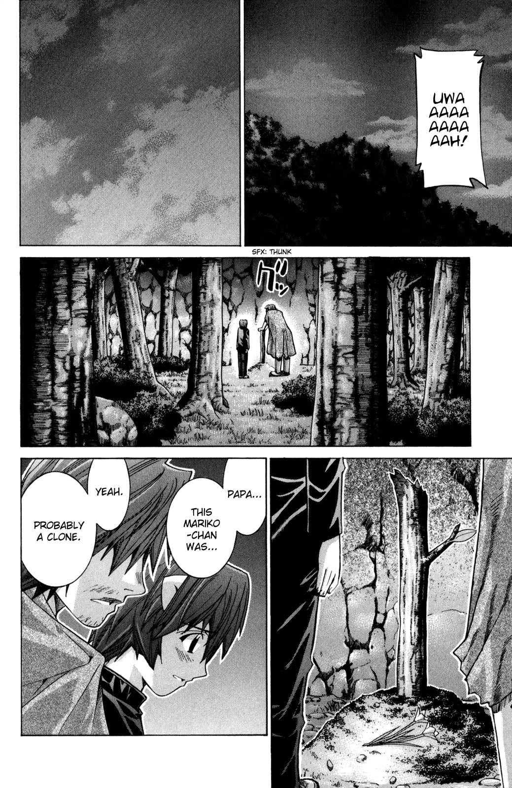 Elfen Lied Chapter 88 page 34 - Chapter 88: Memories and Gunshots