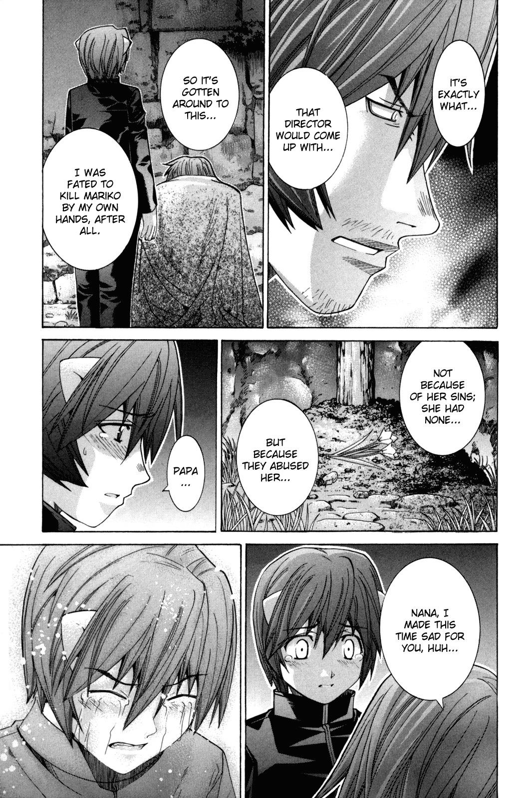 Elfen Lied Chapter 88 page 35 - Chapter 88: Memories and Gunshots