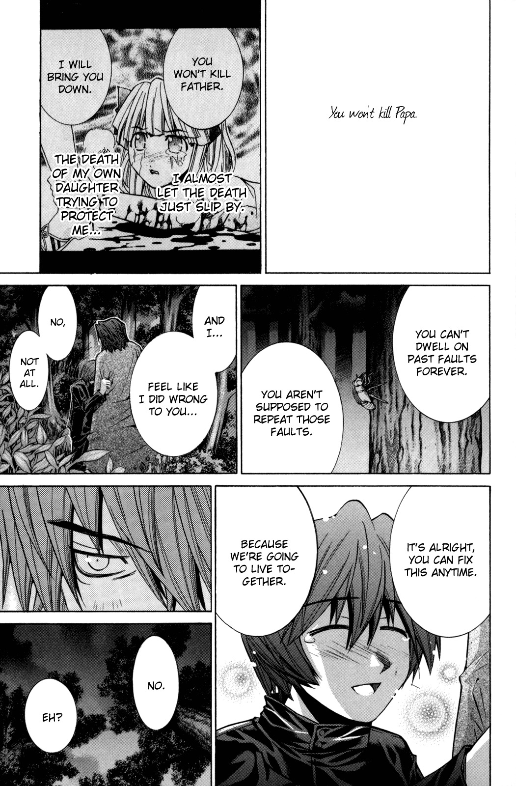Elfen Lied Chapter 88 page 37 - Chapter 88: Memories and Gunshots