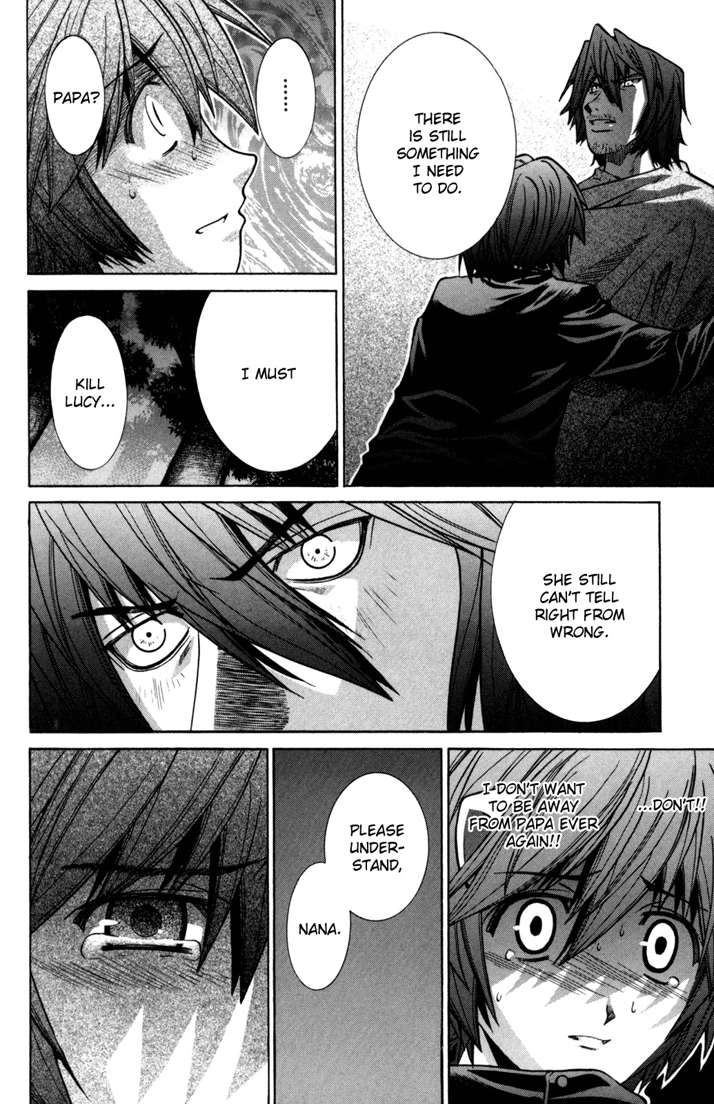 Elfen Lied Chapter 88 page 38 - Chapter 88: Memories and Gunshots