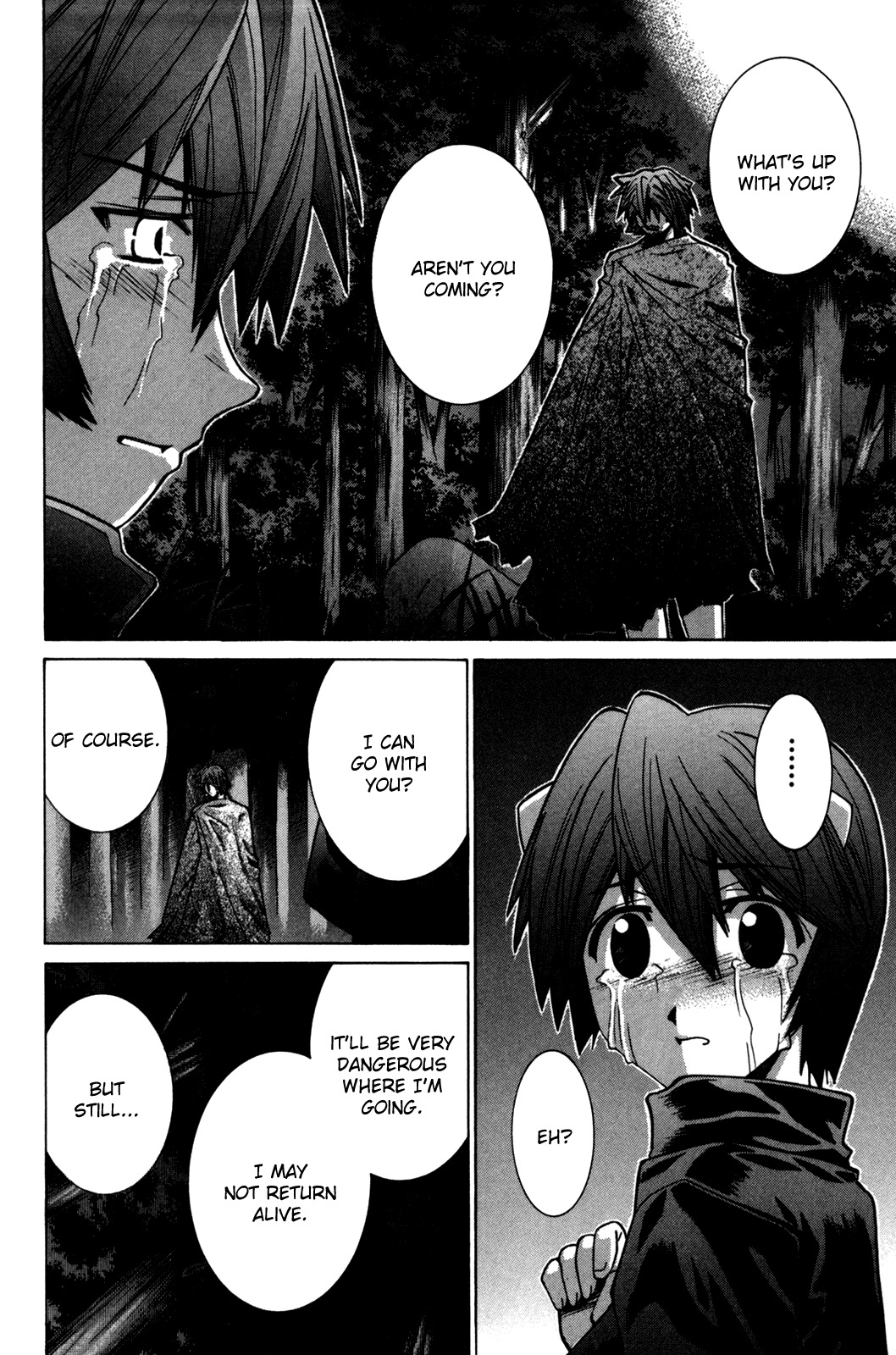 Elfen Lied Chapter 88 page 40 - Chapter 88: Memories and Gunshots