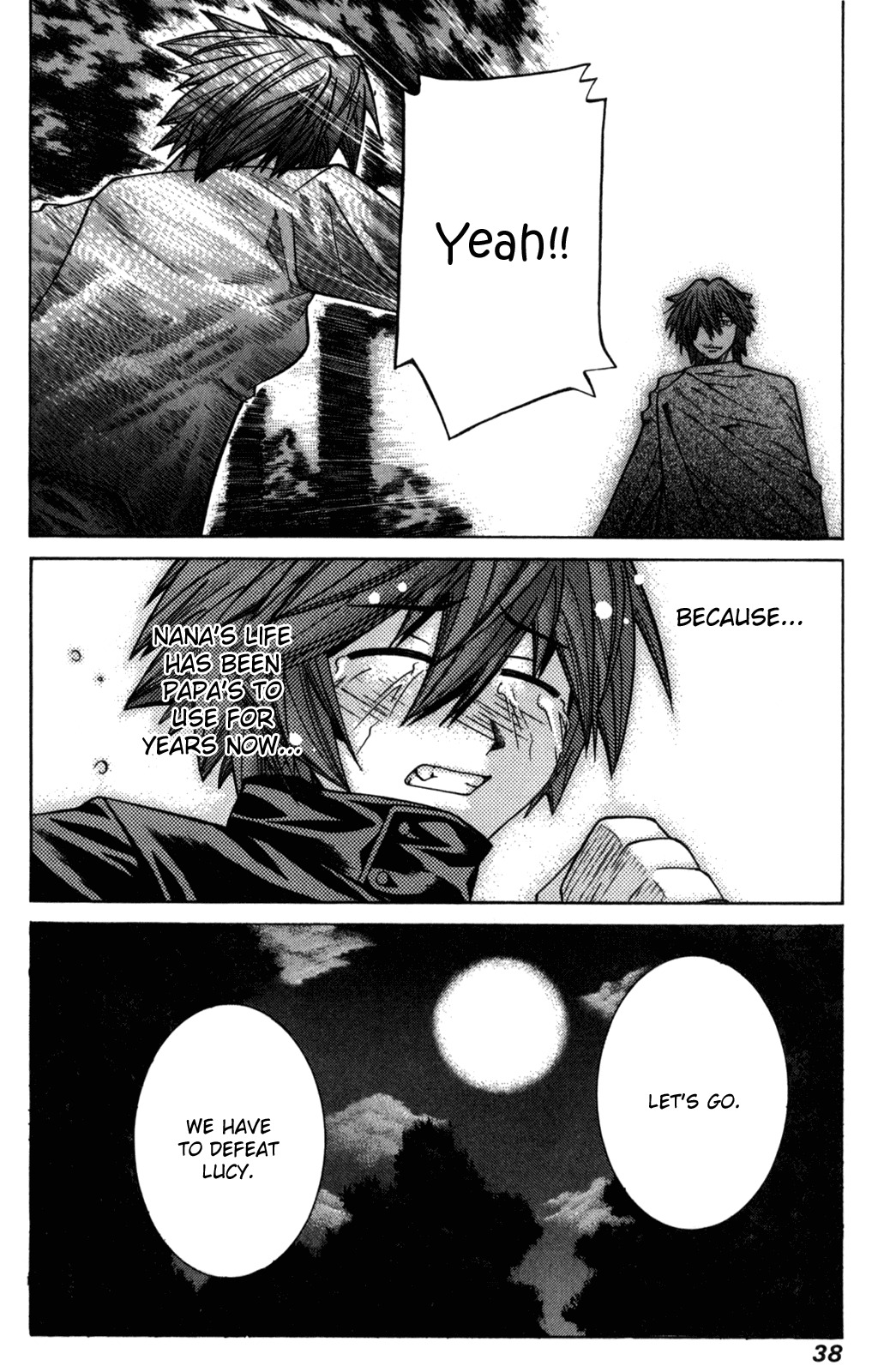 Elfen Lied Chapter 88 page 42 - Chapter 88: Memories and Gunshots
