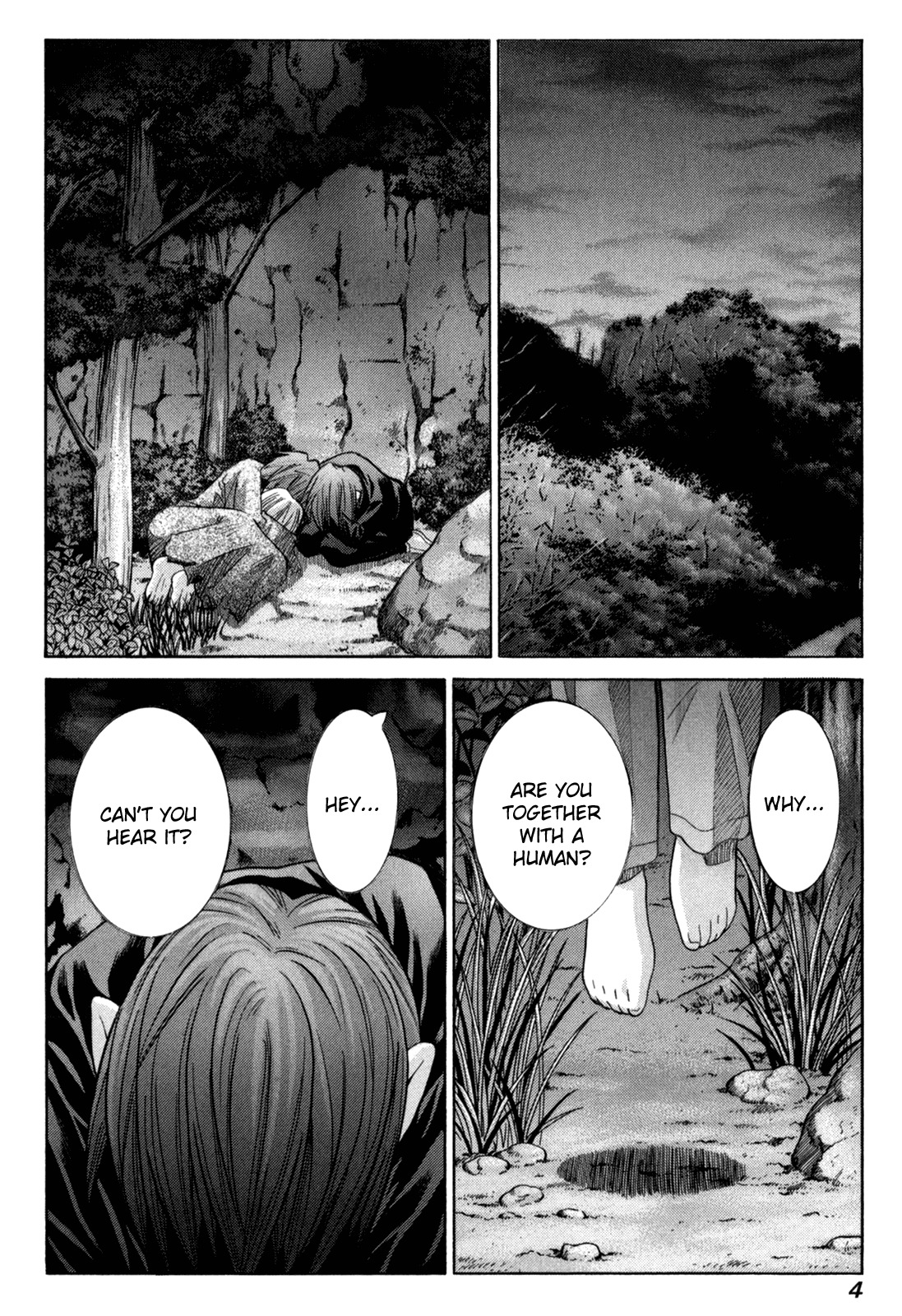 Elfen Lied Chapter 88 page 8 - Chapter 88: Memories and Gunshots