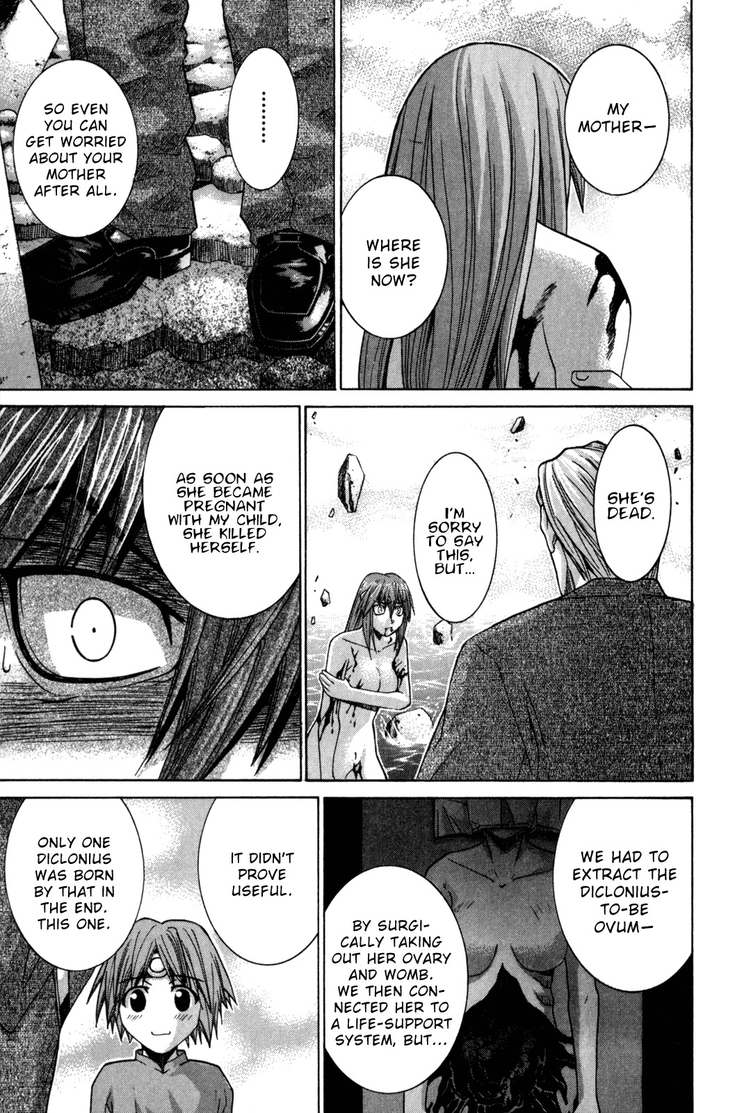 Elfen Lied Chapter 91 page 7 - Chapter 91: Stupidity