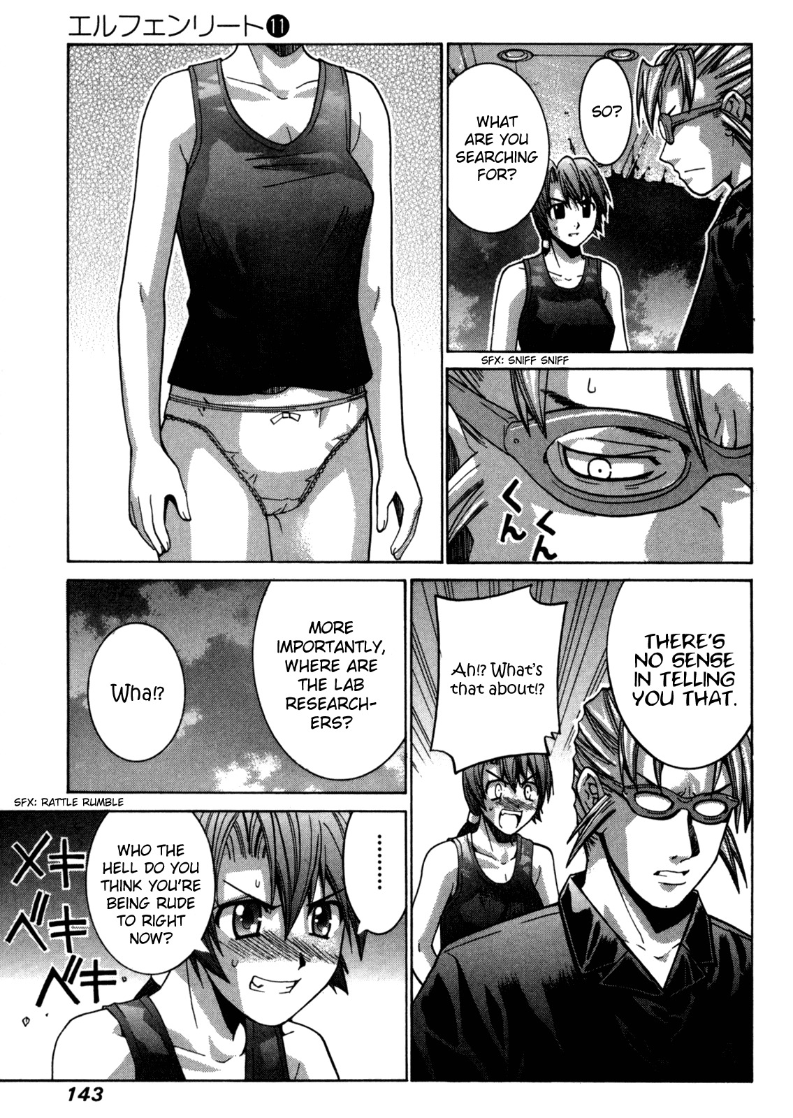 Elfen Lied Chapter 93 page 7 - Chapter 93: Lack Communication