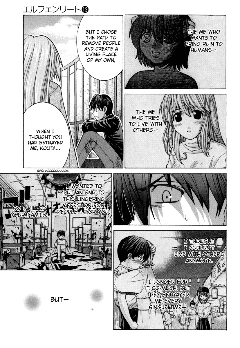 Elfen Lied Chapter 98 page 16 - Chapter 98: The Ocean to the Past