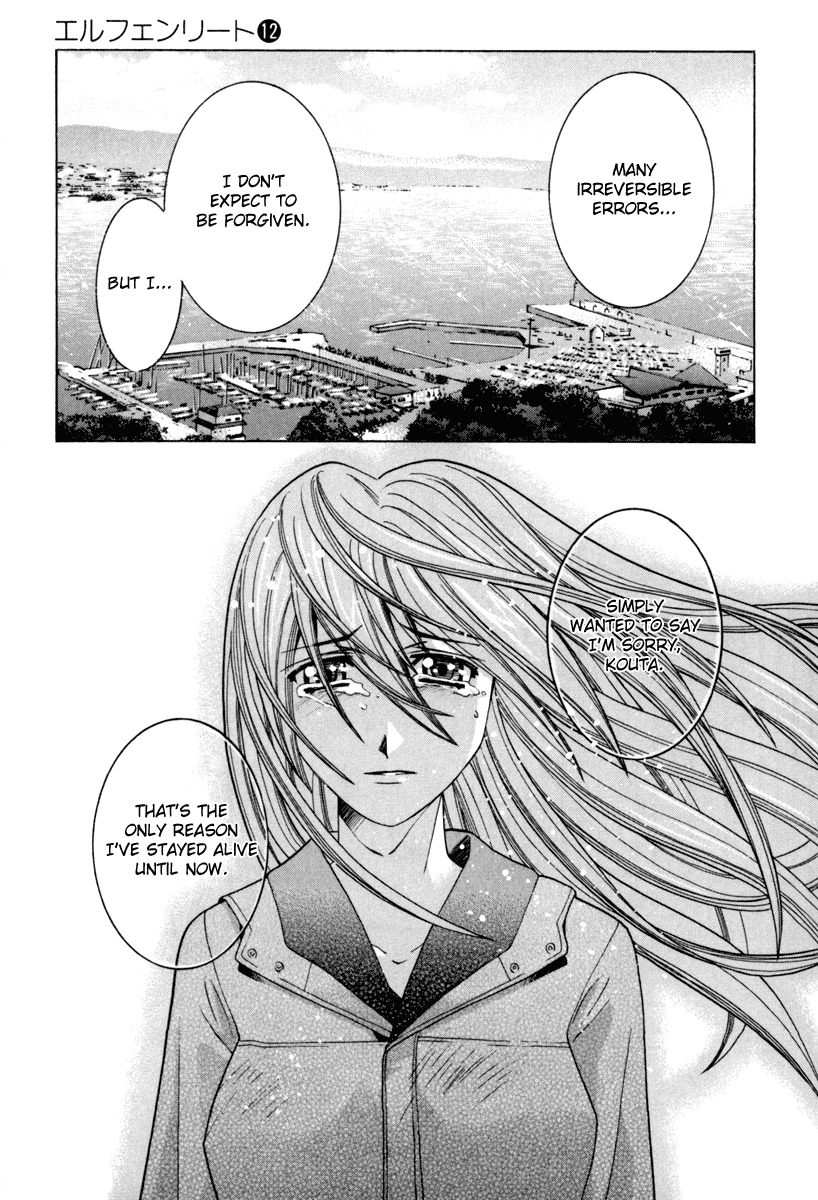 Elfen Lied Chapter 98 page 18 - Chapter 98: The Ocean to the Past