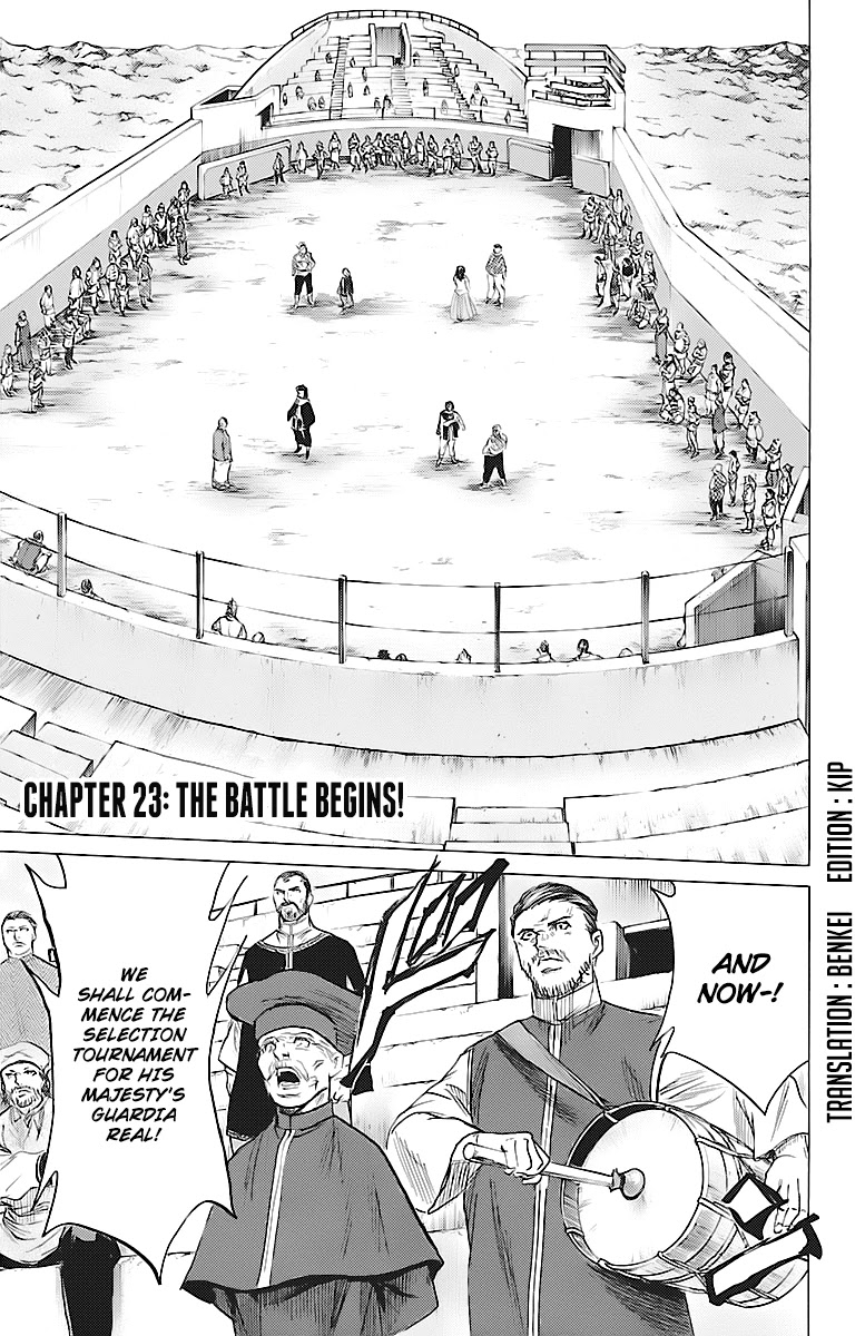 Elio The Fugitive Chapter 23 page 1 - Chapter 23: The battle begins!