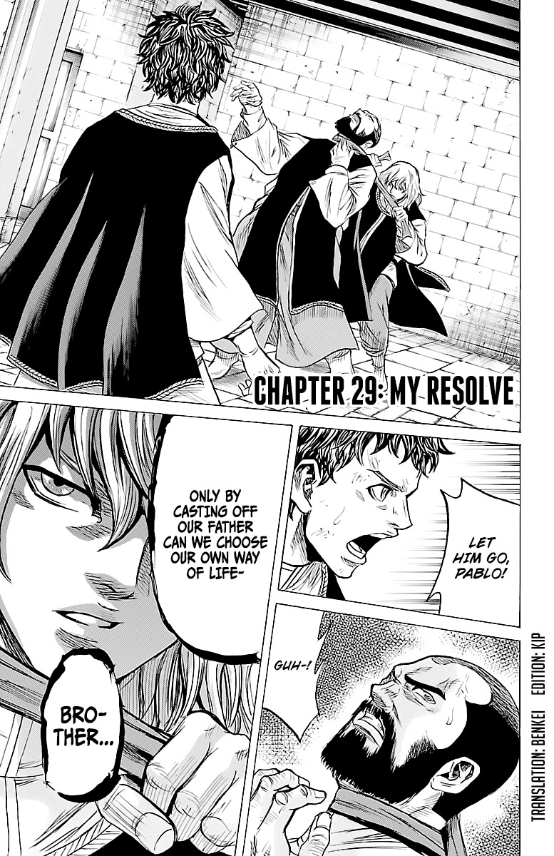 Elio The Fugitive Chapter 29 page 1 - Chapter 29: My resolve