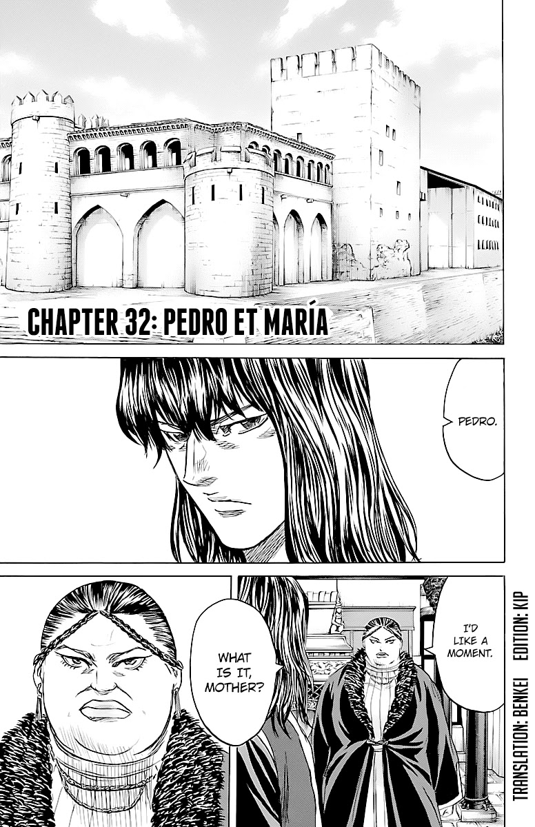 Elio The Fugitive Chapter 32 page 1 - Chapter 32: Pedro and María