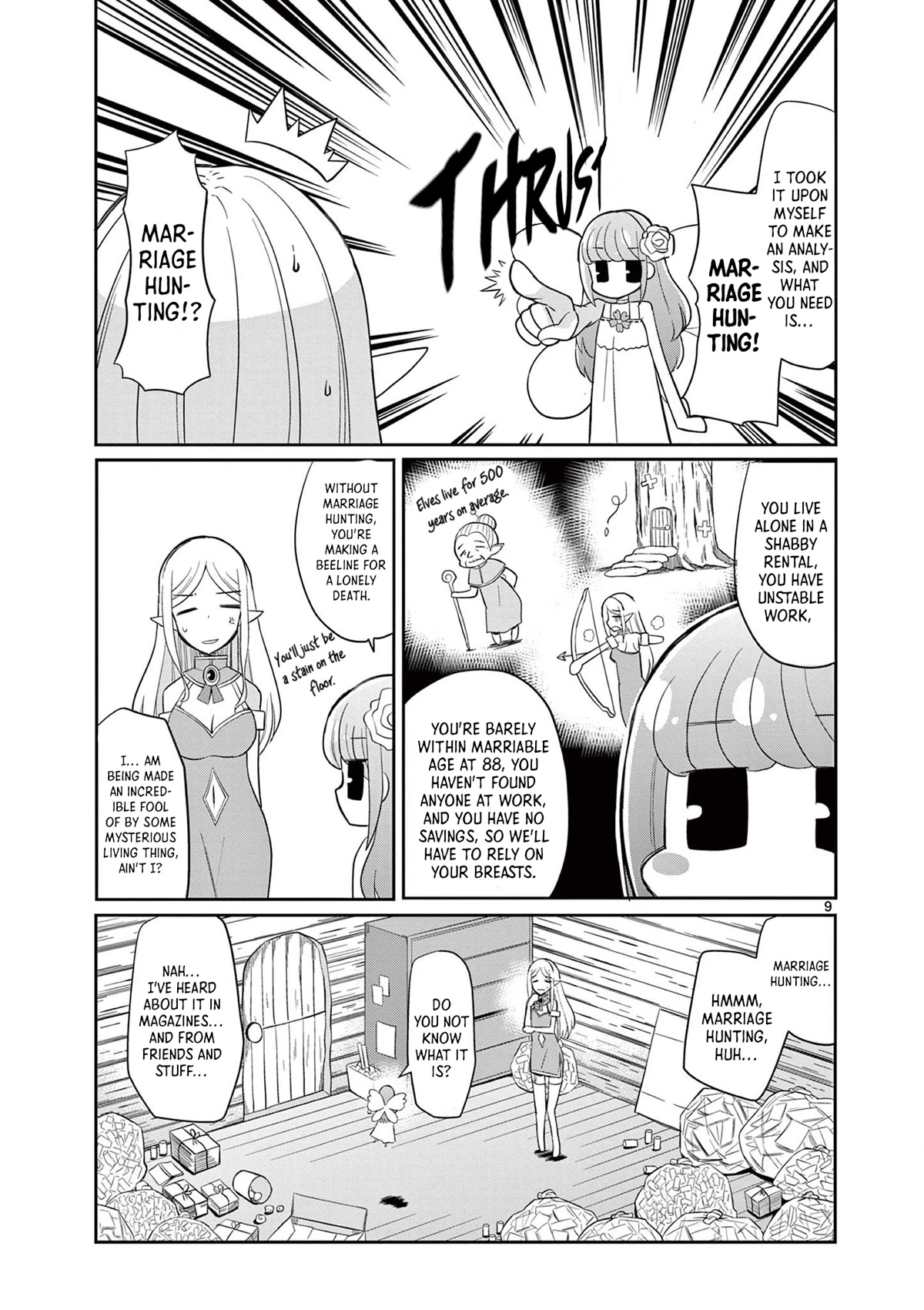 ELKON! ~The Lonely Elf's Marriage Hunting Diary~ Chapter 1 page 12 - Chapter 1: The First Marriage Hunt.