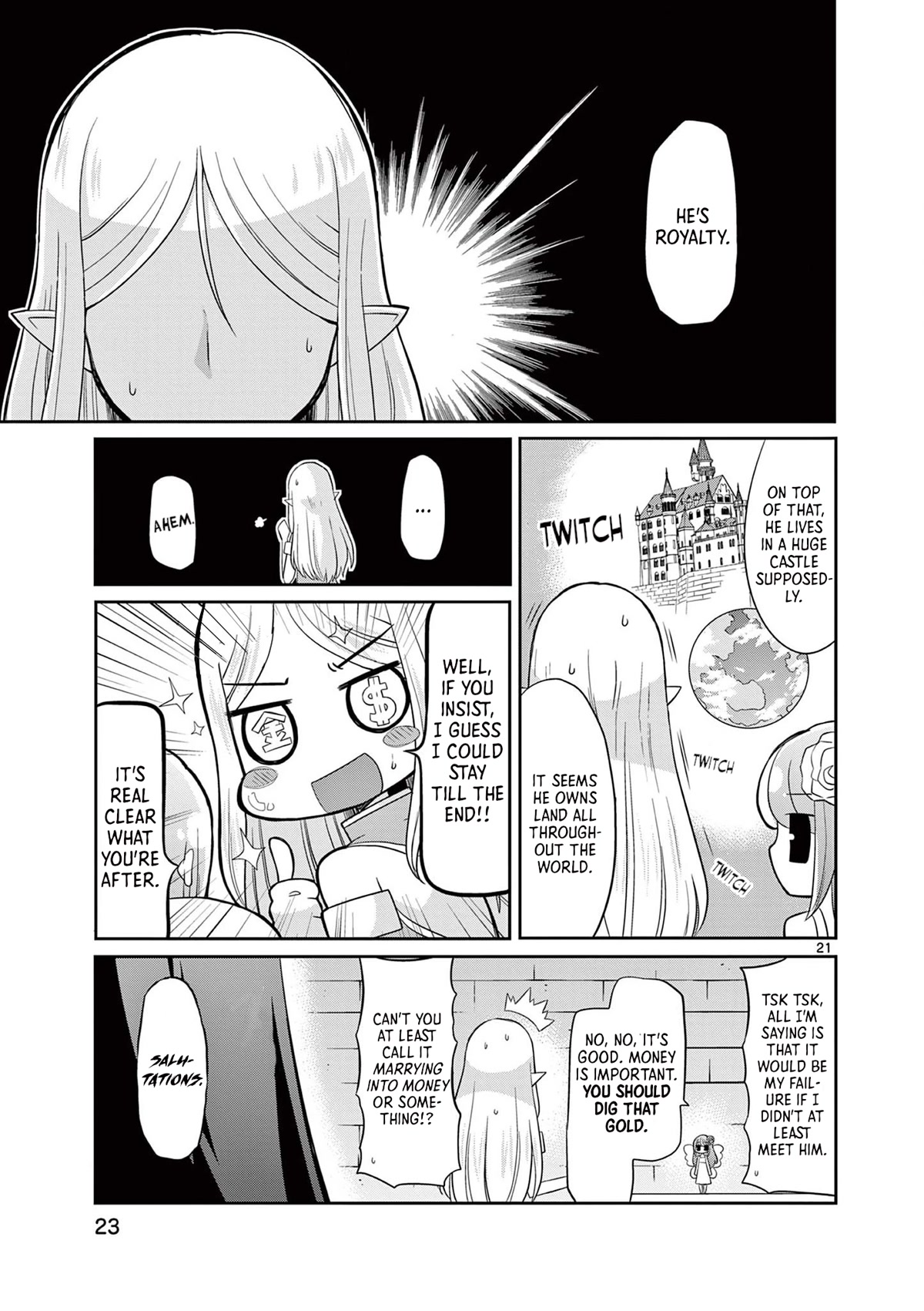 ELKON! ~The Lonely Elf's Marriage Hunting Diary~ Chapter 1 page 24 - Chapter 1: The First Marriage Hunt.