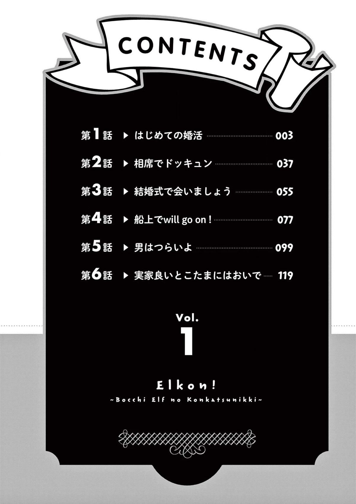 ELKON! ~The Lonely Elf's Marriage Hunting Diary~ Chapter 1 page 3 - Chapter 1: The First Marriage Hunt.