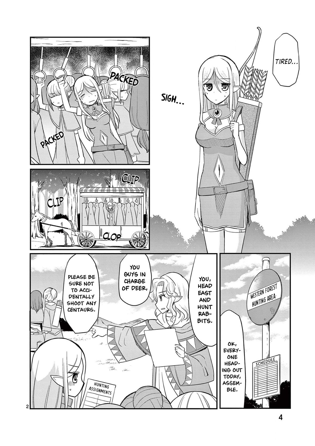 ELKON! ~The Lonely Elf's Marriage Hunting Diary~ Chapter 1 page 5 - Chapter 1: The First Marriage Hunt.