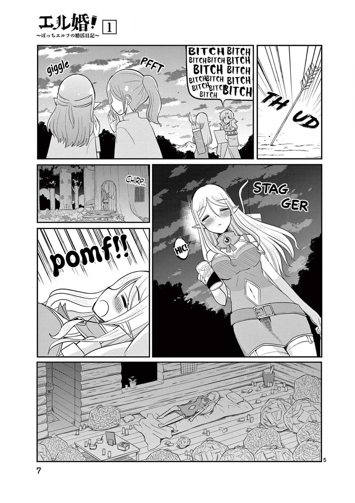 ELKON! ~The Lonely Elf's Marriage Hunting Diary~ Chapter 1 page 8 - Chapter 1: The First Marriage Hunt.