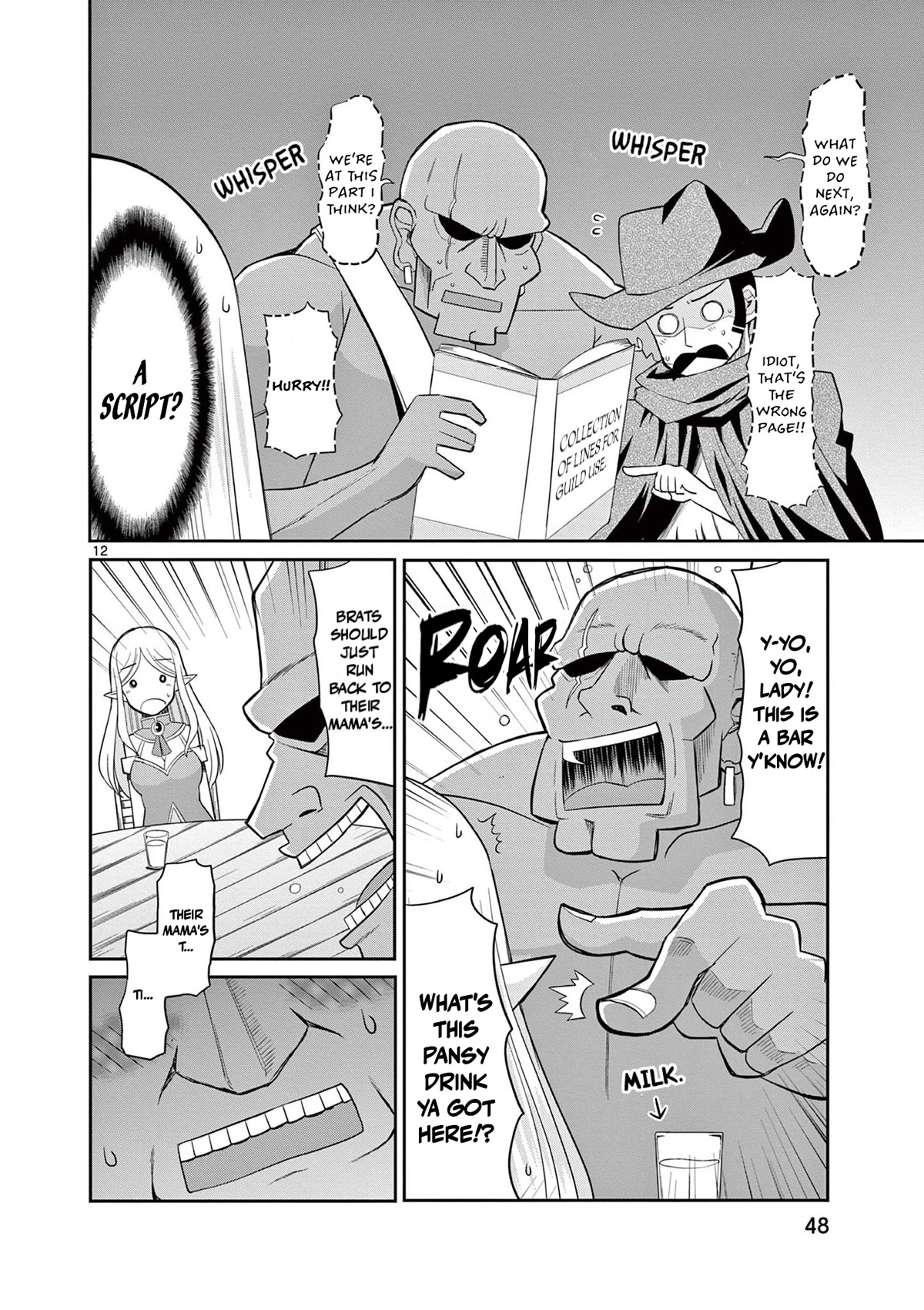 ELKON! ~The Lonely Elf's Marriage Hunting Diary~ Chapter 2 page 12 - Chapter 2: Throbbing Hearts at a Shared Table.