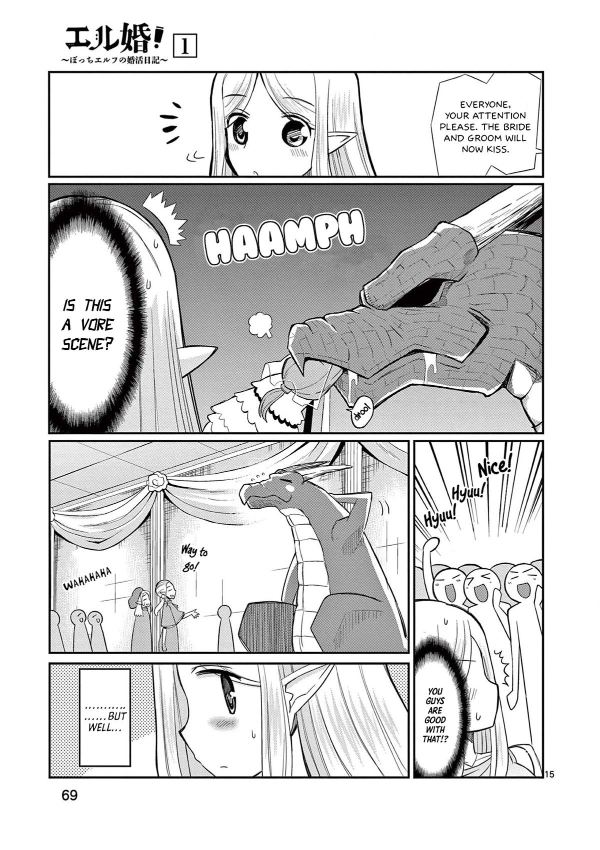 ELKON! ~The Lonely Elf's Marriage Hunting Diary~ Chapter 3 page 15 - Chapter 3: Let's Meet at the Wedding.