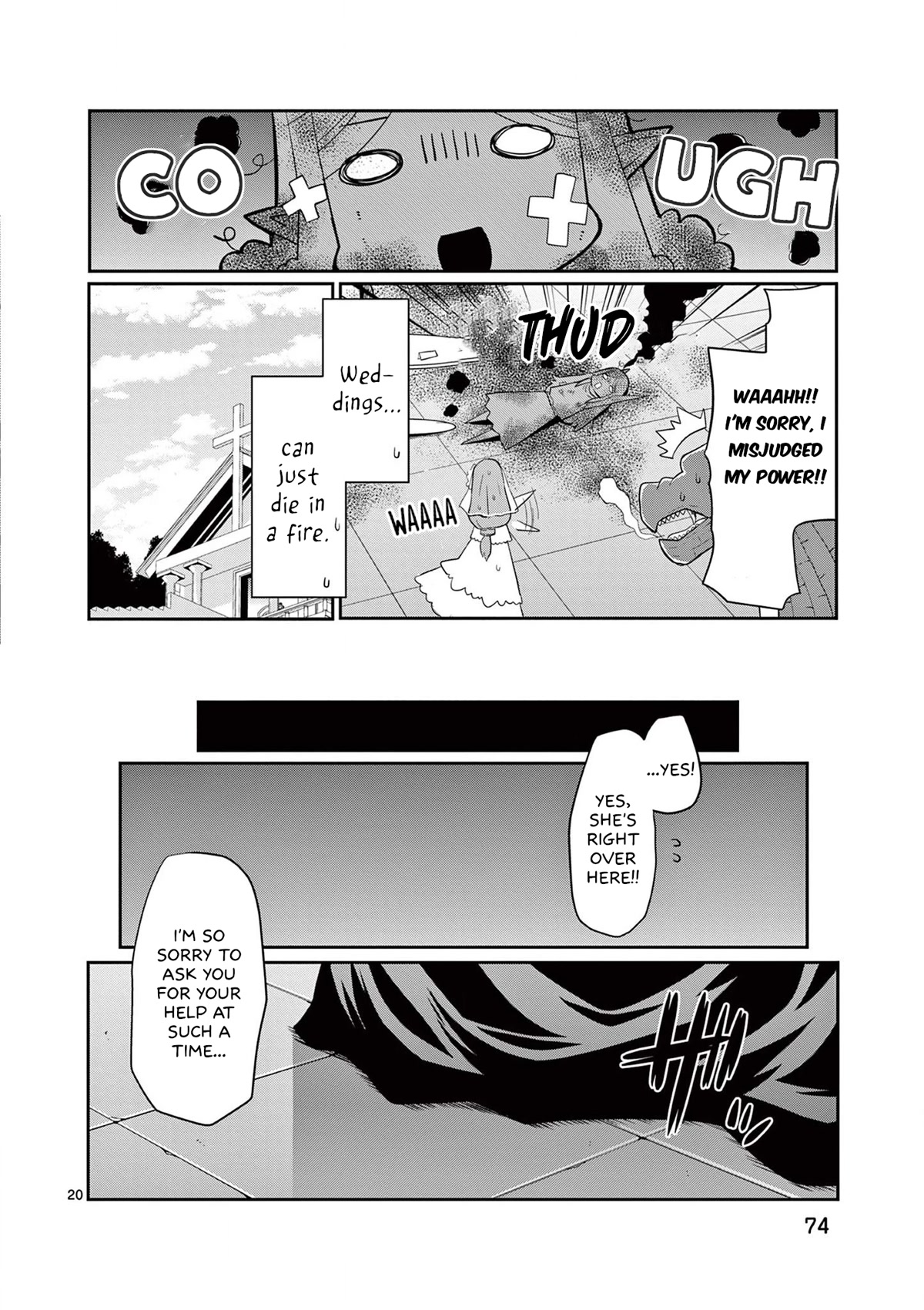 ELKON! ~The Lonely Elf's Marriage Hunting Diary~ Chapter 3 page 20 - Chapter 3: Let's Meet at the Wedding.