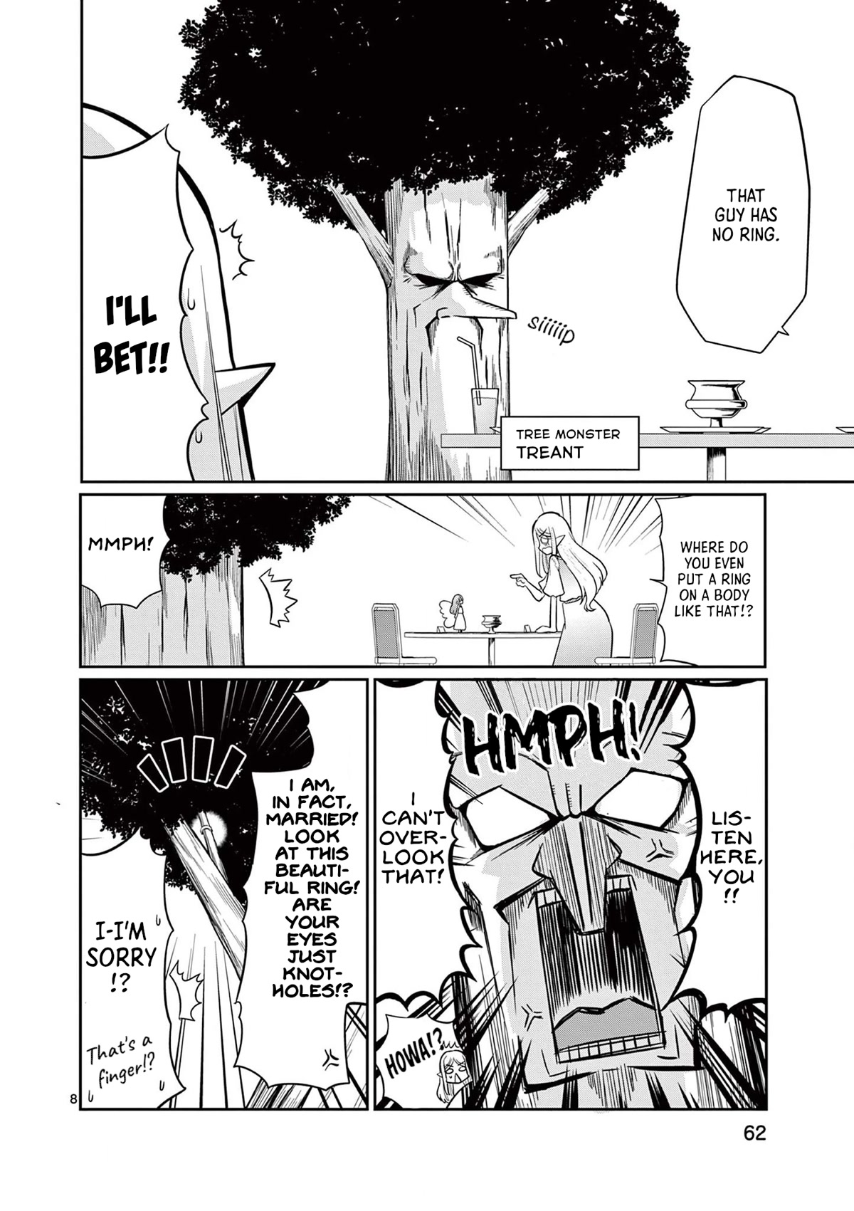 ELKON! ~The Lonely Elf's Marriage Hunting Diary~ Chapter 3 page 8 - Chapter 3: Let's Meet at the Wedding.
