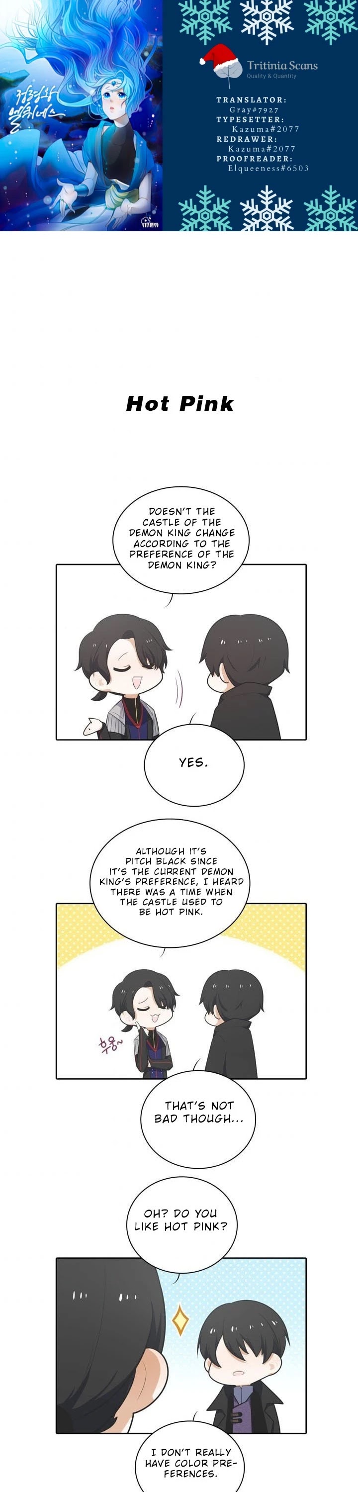 Elqueeness Chapter 100 page 1 - Chapter 100: Season 2 Extras