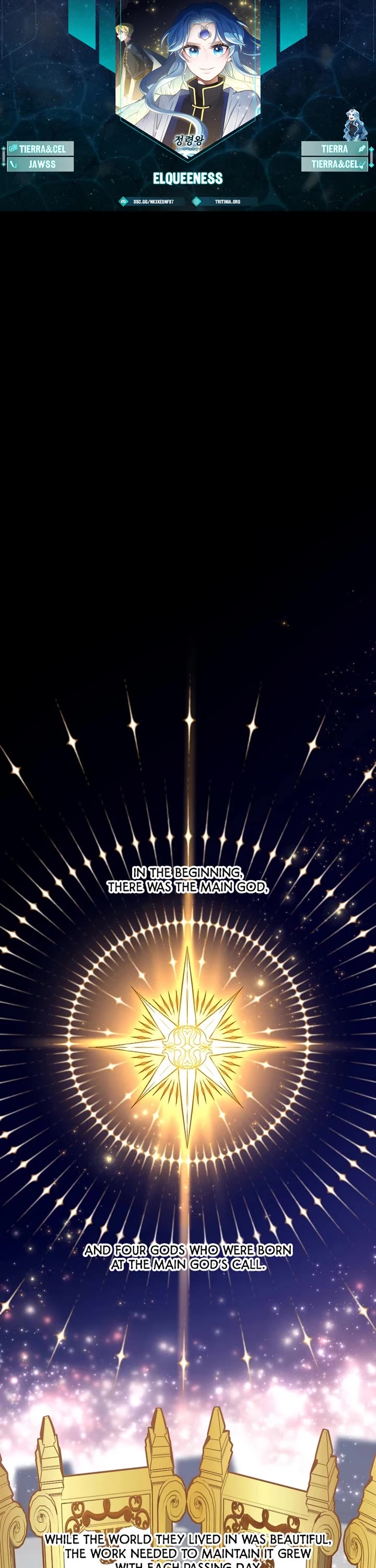 Elqueeness Chapter 299 page 1 - Chapter 299: Side Story 2 (1/2): Of Angels and Demons