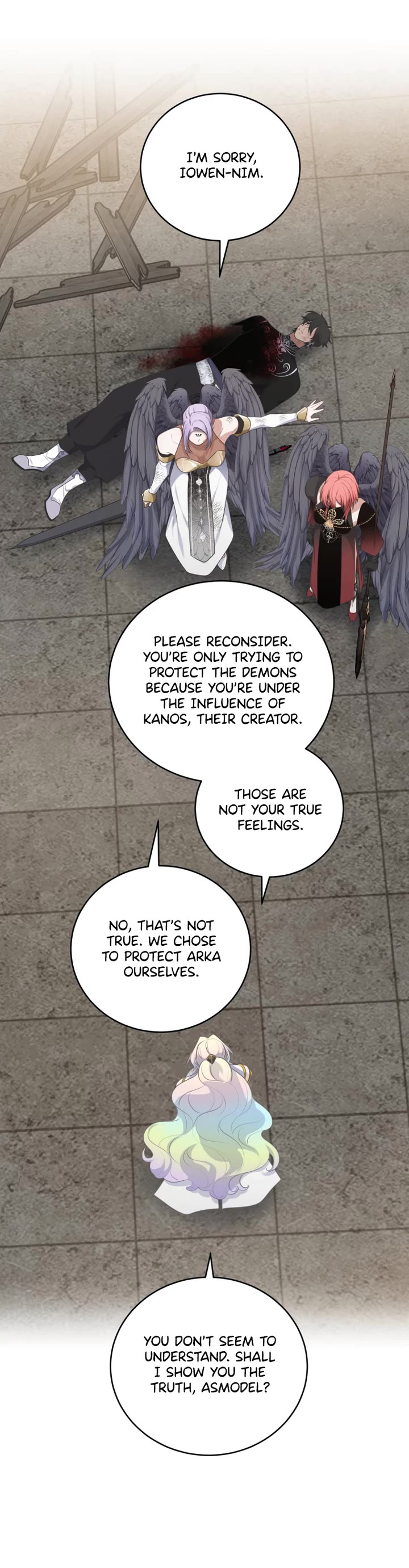 Elqueeness Chapter 300 page 22 - Chapter 300: Side Story 2 (2/2): Of Angels and Demons