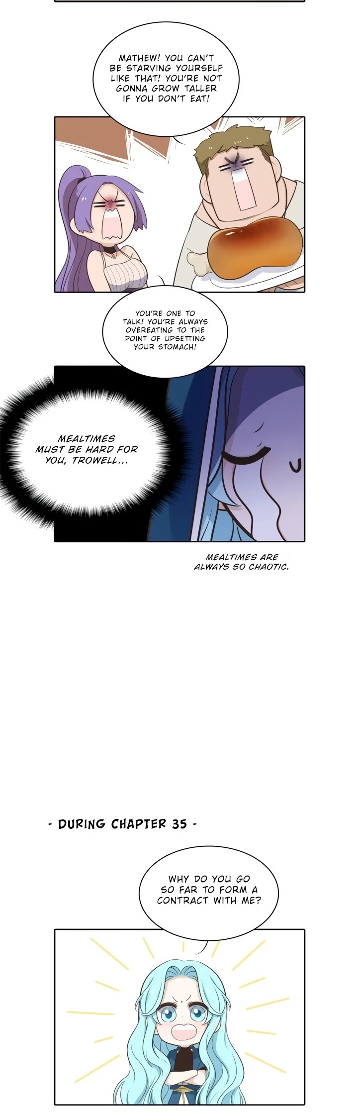 Elqueeness Chapter 50.5 page 8 - Chapter 50.5: Extras