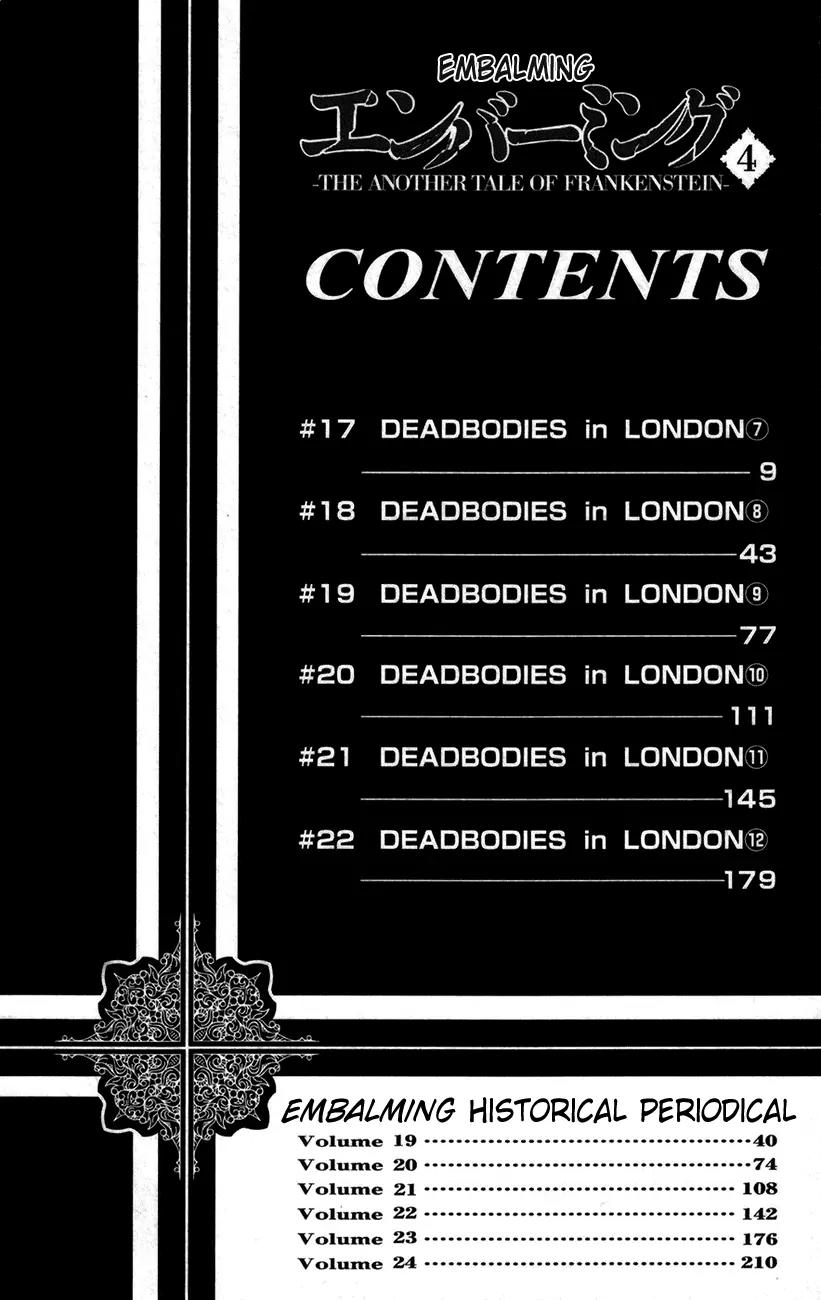 Embalming: The Another Tale of Frankenstein Chapter 17 page 6 - Chapter 17: Deadbodies in London 7