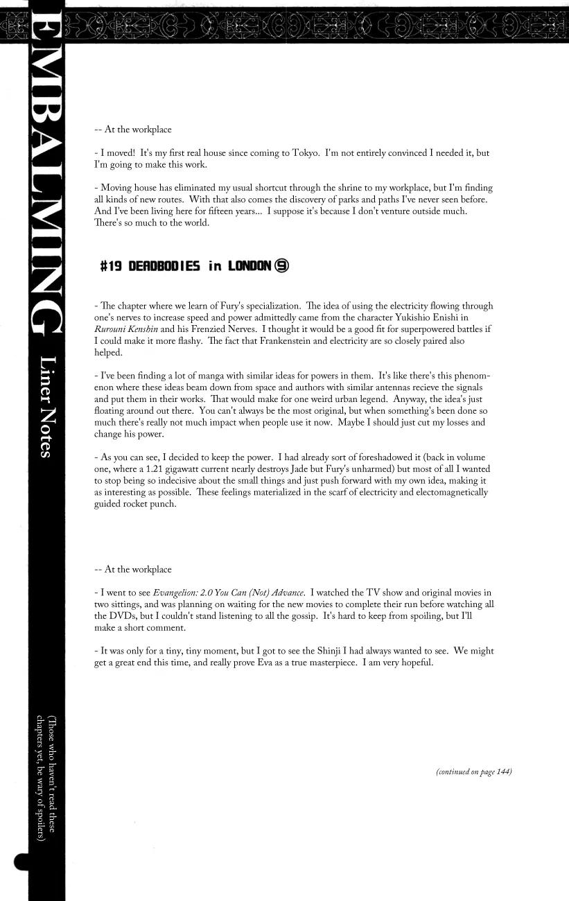 Embalming: The Another Tale of Frankenstein Chapter 19 page 31 - Chapter 19: Deadbodies in London 9