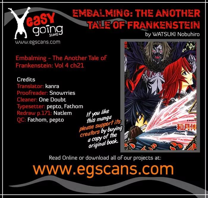 Embalming: The Another Tale of Frankenstein Chapter 21 page 1 - Chapter 21: Deadbodies in London 11