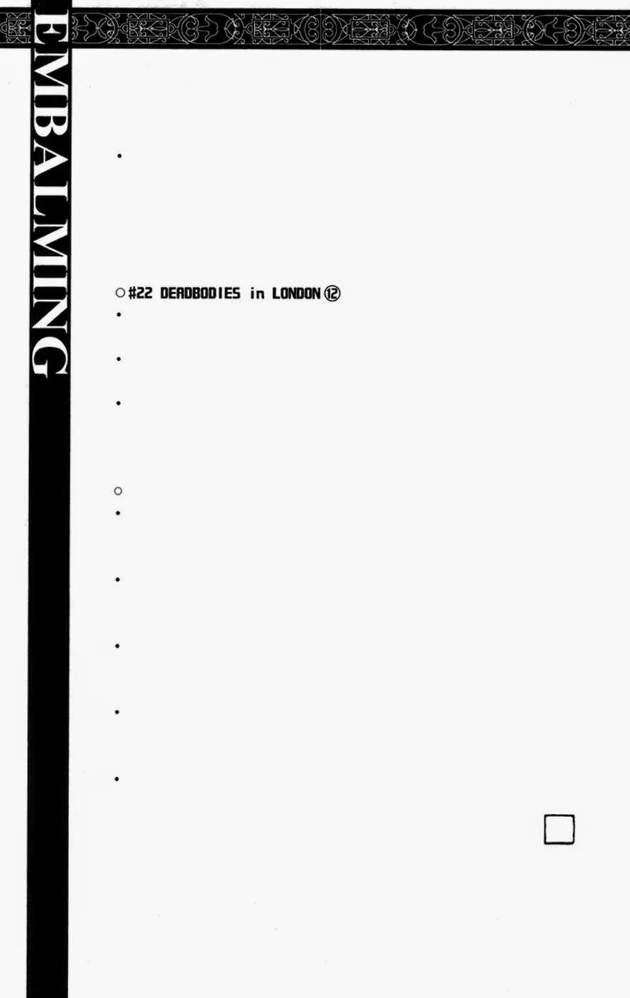 Embalming: The Another Tale of Frankenstein Chapter 21 page 33 - Chapter 21: Deadbodies in London 11