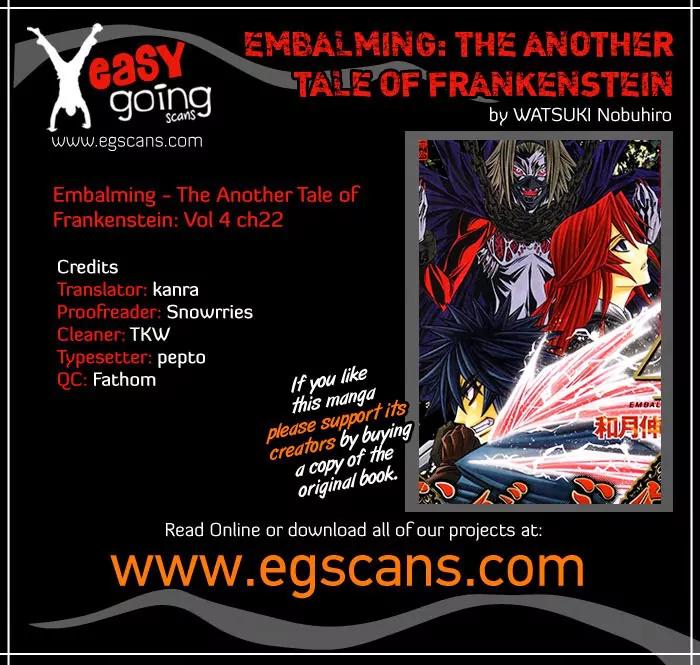 Embalming: The Another Tale of Frankenstein Chapter 22 page 1 - Chapter 22: Deadbodies in London 12