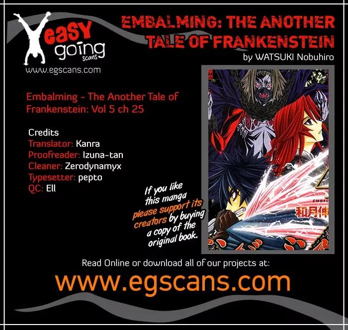Embalming: The Another Tale of Frankenstein Chapter 25 page 1 - Chapter 25: Dead Body and Near-Death Mind 3