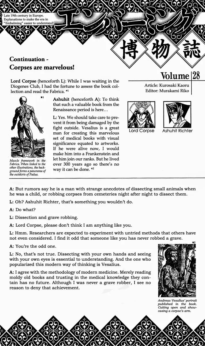 Embalming: The Another Tale of Frankenstein Chapter 26 page 32 - Chapter 26: Dead Body and Near-Death Mind 4
