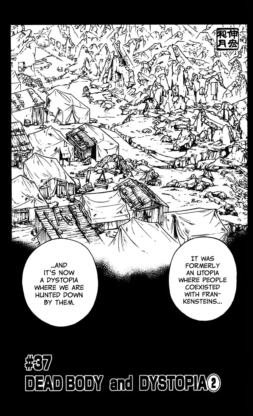 Embalming: The Another Tale of Frankenstein Chapter 37 page 2 - Chapter 37: Dead Boy and Dystopia