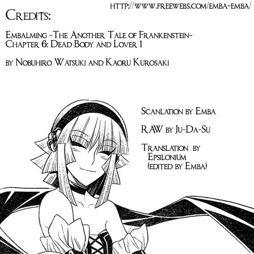 Embalming: The Another Tale of Frankenstein Chapter 6 page 42 - Chapter 6: Dead Body and Lover 1