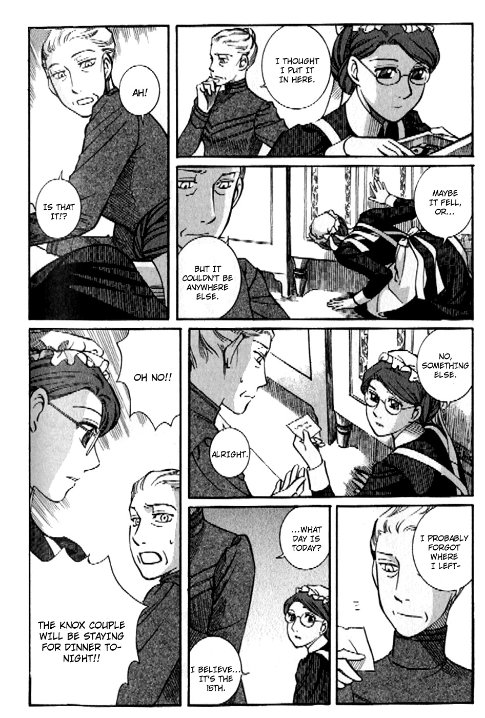 Emma Chapter 72.5 page 2 - Chapter 72.5: Special Side Story: Dinner One Day