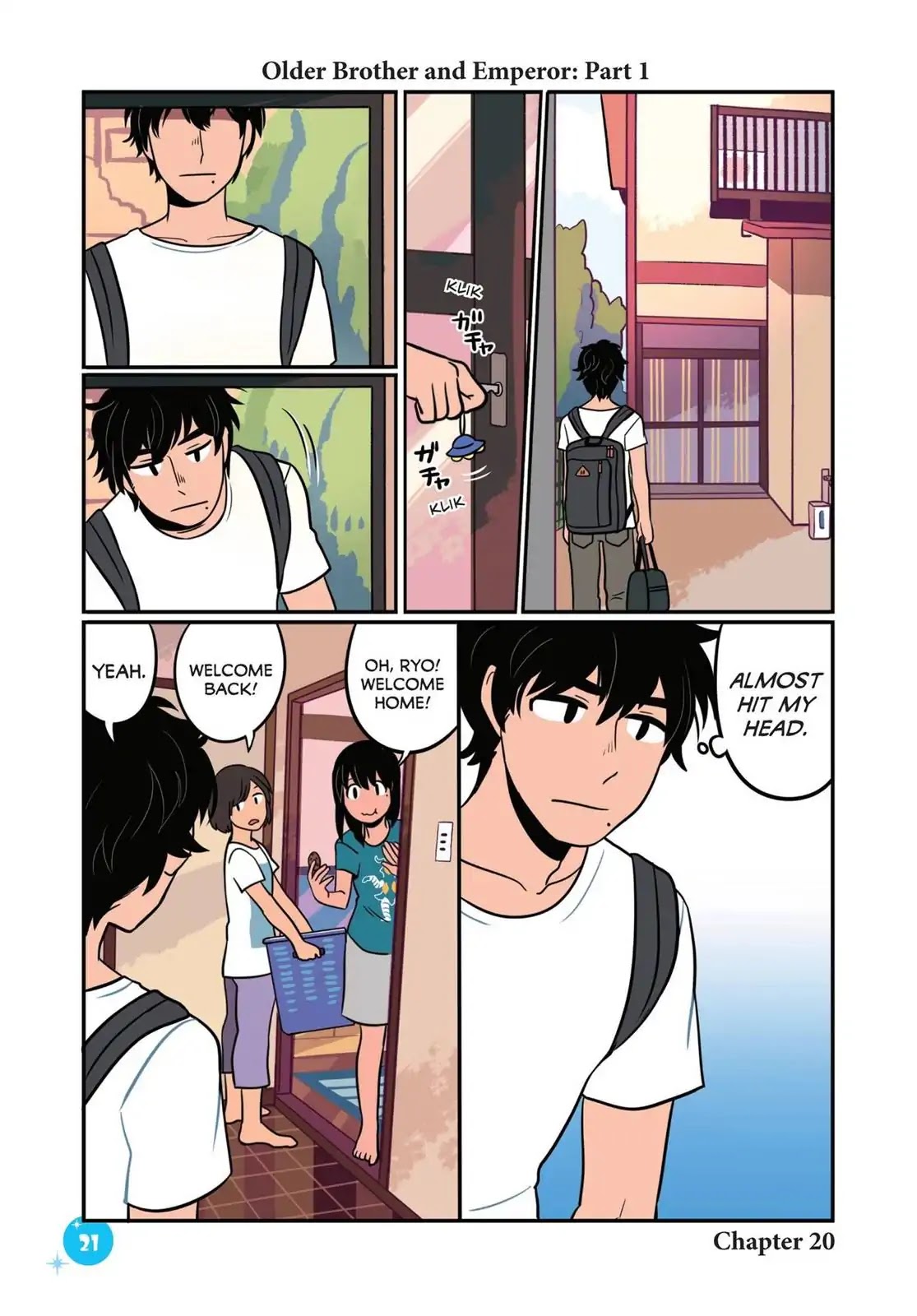 Emperor and I Chapter 20 page 1 - Chapter 20: Older Brother and Emperor (Part 1)