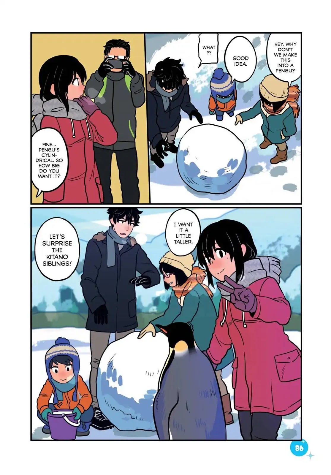 Emperor and I Chapter 34 page 14 - Chapter 34: Playing in the Snow with Emperor (Part 1)