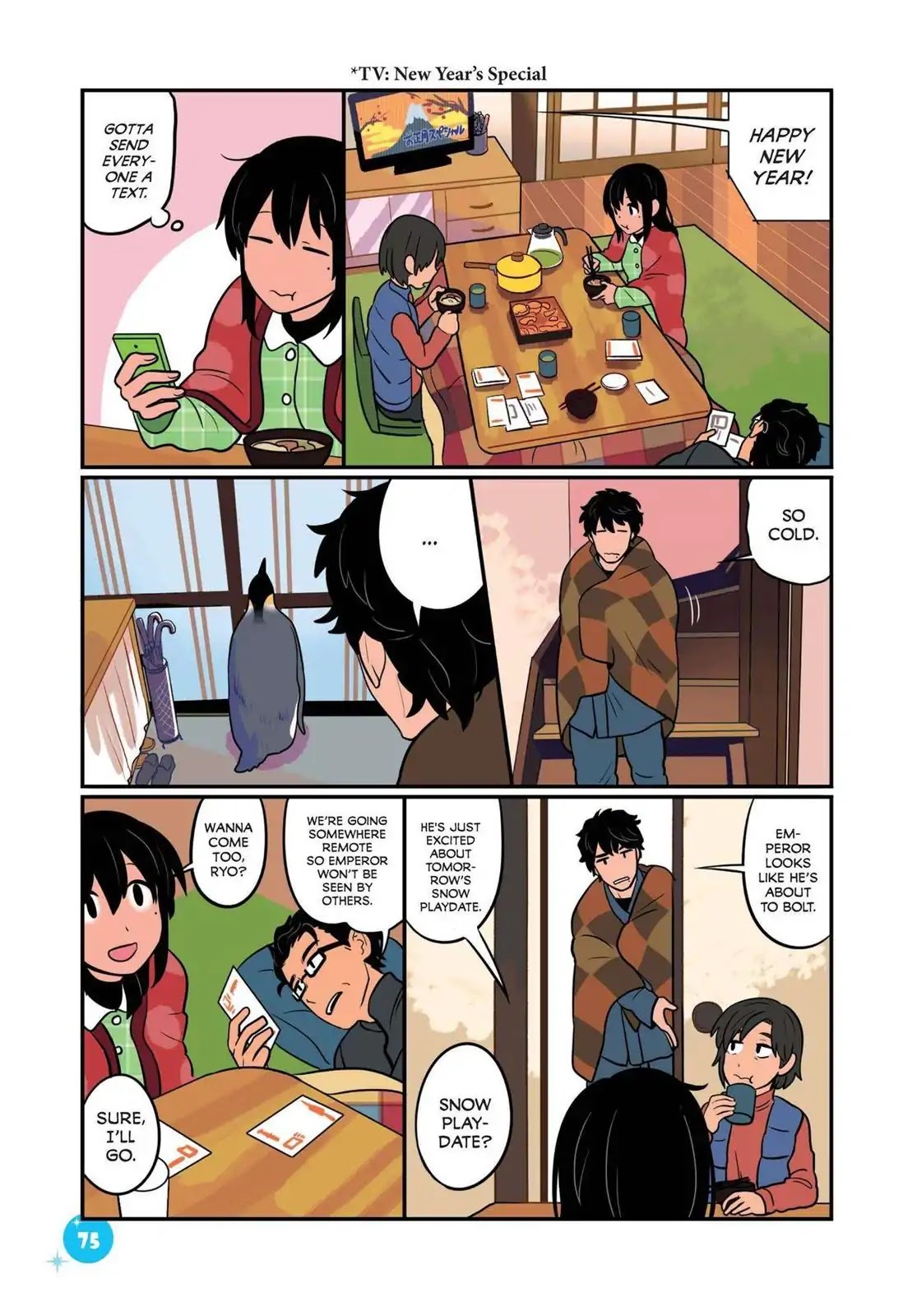 Emperor and I Chapter 34 page 3 - Chapter 34: Playing in the Snow with Emperor (Part 1)