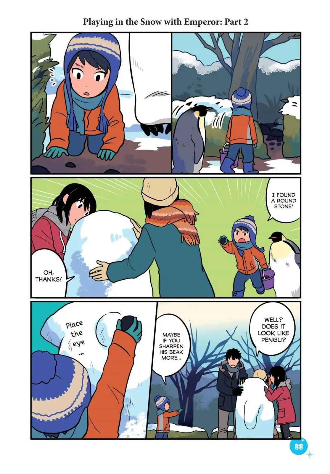 Emperor and I Chapter 35 page 1 - Chapter 35: Playing in the Snow with Emperor (Part 2)