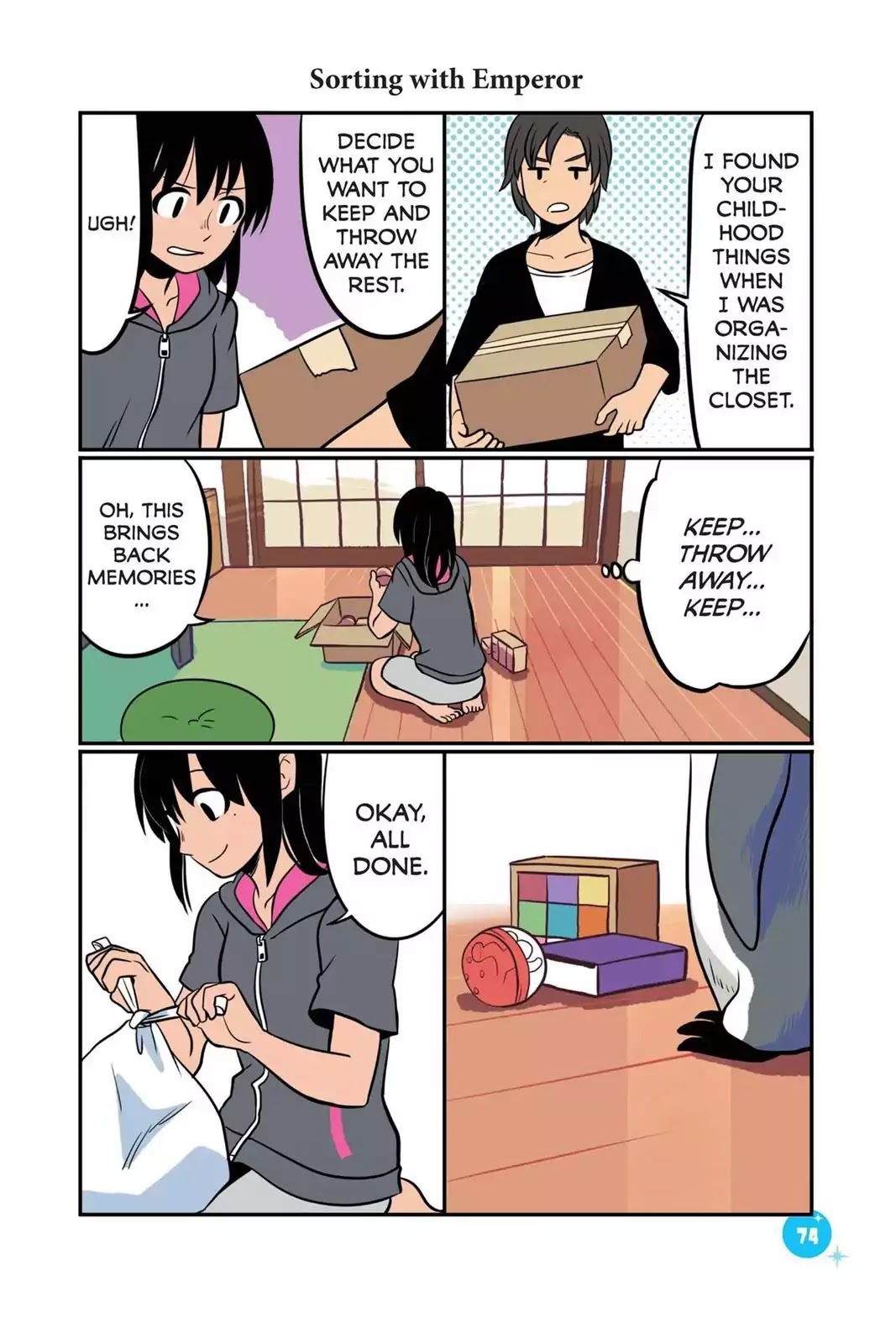 Emperor and I Chapter 7 page 2 - Chapter 7: Sorting with Emperor