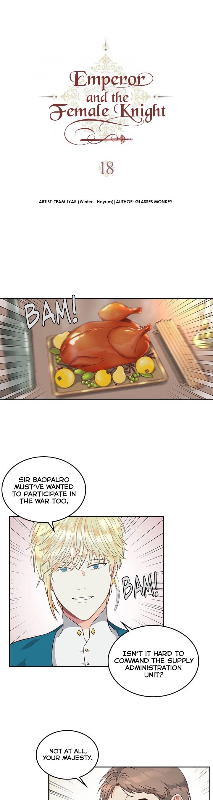 Emperor And The Female Knight Chapter 18 page 2 - Chapter 18
