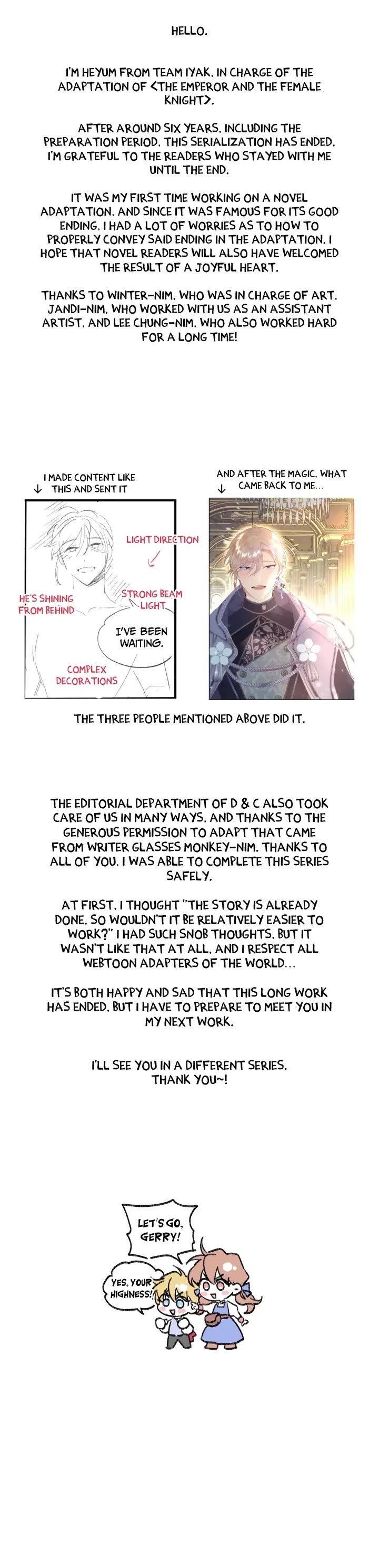 Emperor And The Female Knight Chapter 197 page 34 - Chapter 197 [END]